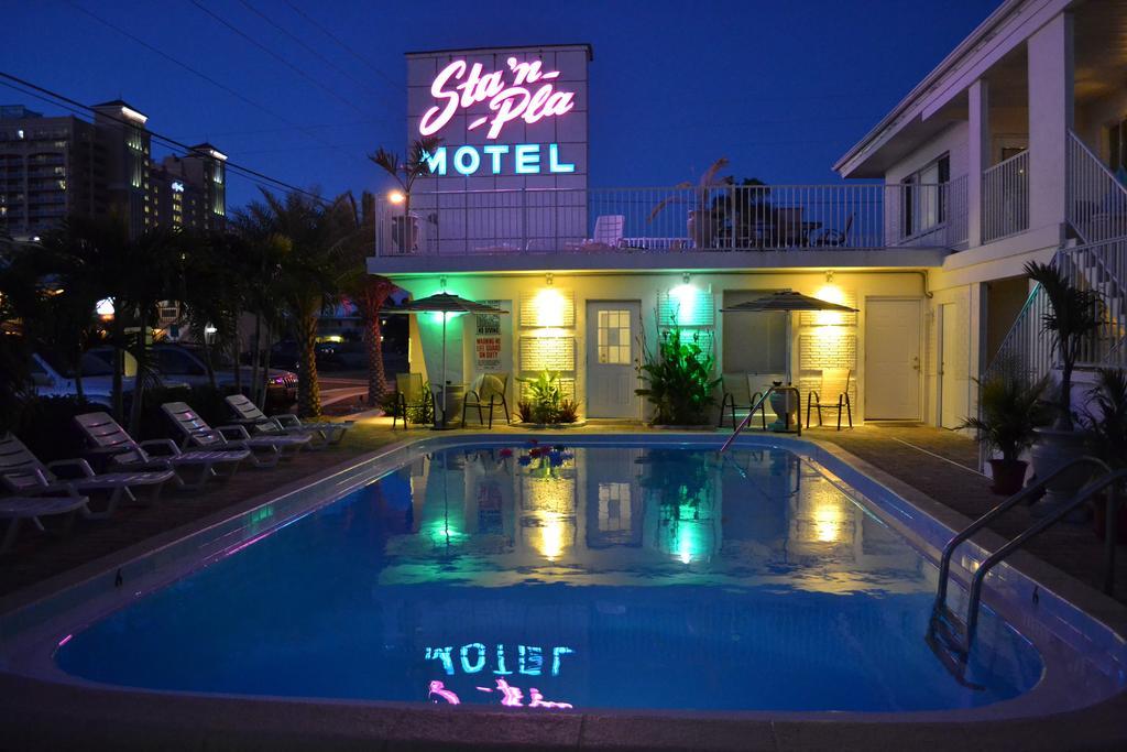 Sta N Pla Motel Clearwater Beach Exteriör bild