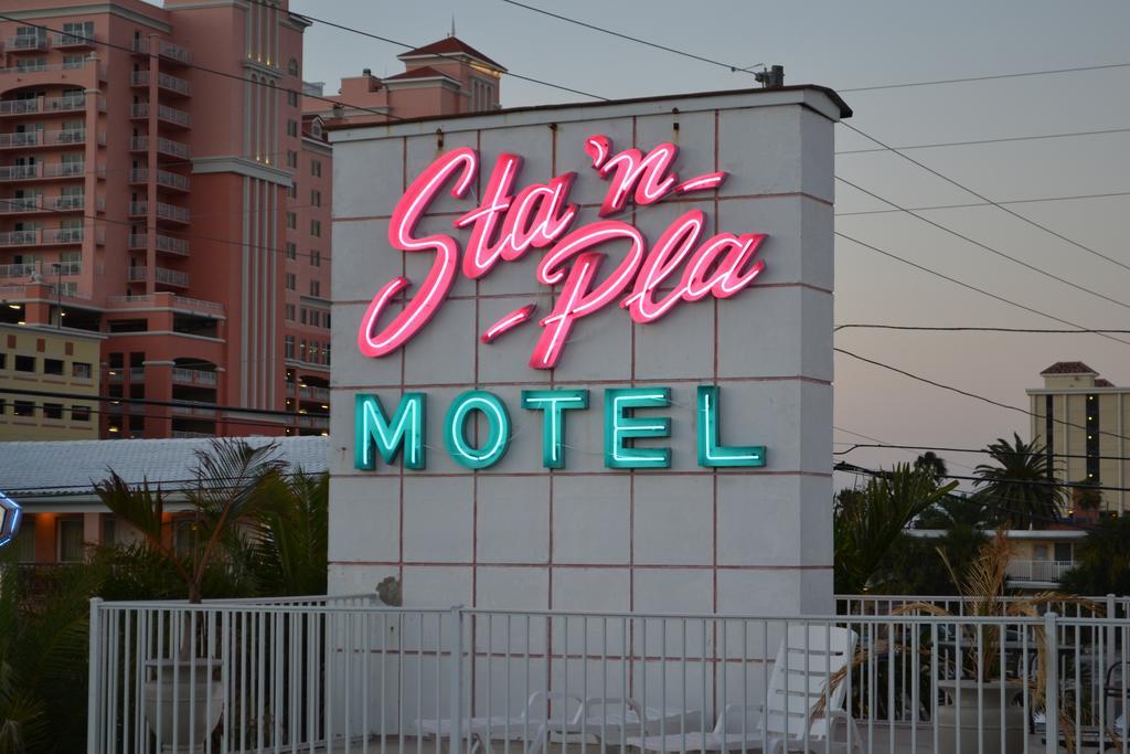 Sta N Pla Motel Clearwater Beach Exteriör bild