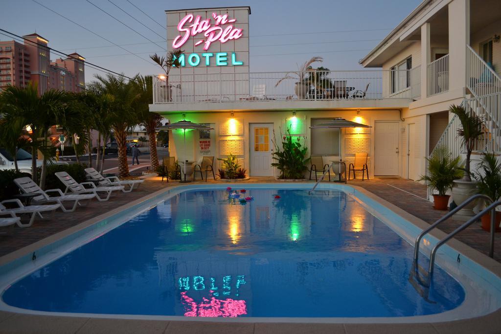 Sta N Pla Motel Clearwater Beach Exteriör bild